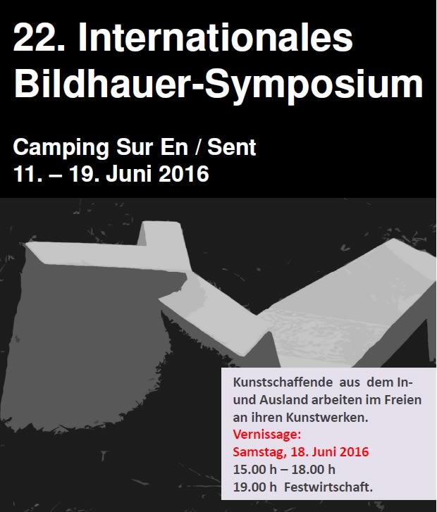 Bildhauer Symposium 2016 Sur En